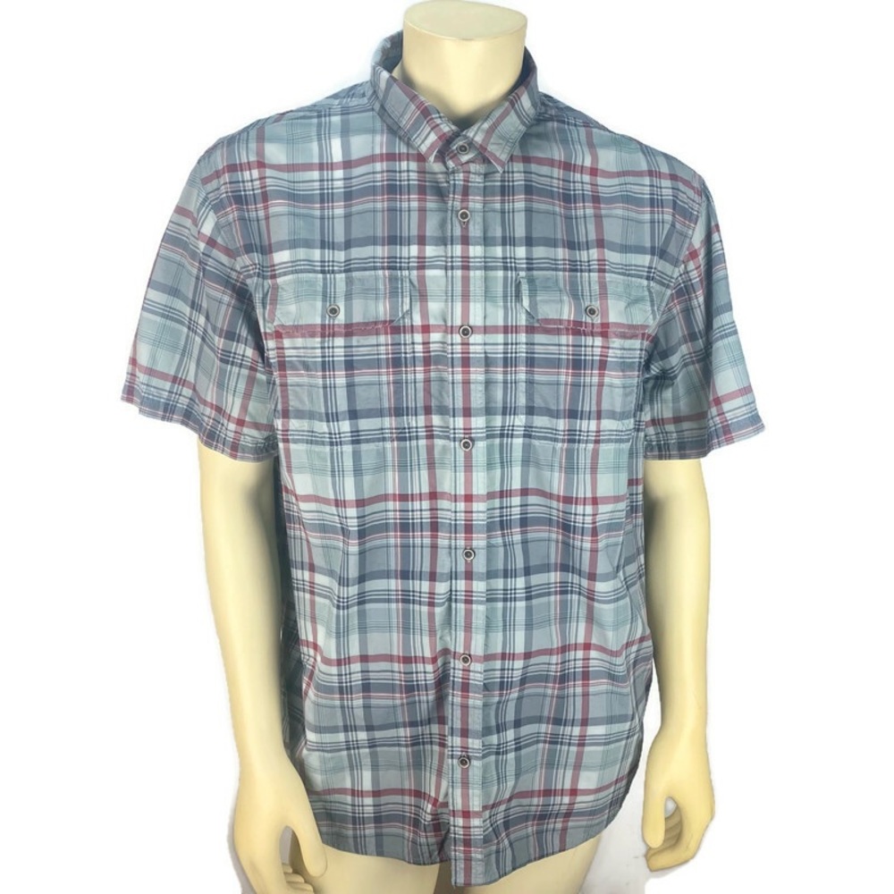 Men’s Prana Short Sleeve Button Up XL Shirt